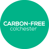 Carbon Free Colchester Logo