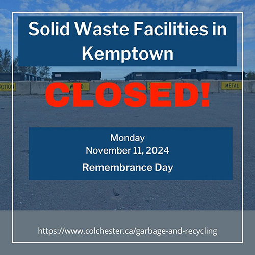 November 11 Closure