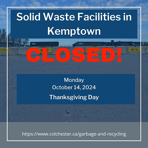 Thanksgiving Closure Notice