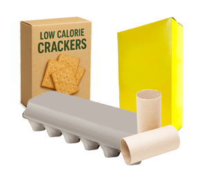 cracker box egg carton paper rolls cereal box